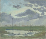 Etude ciels et eau - Paysages Picard et Normands