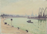 Bords de Seine à Rouen - Paysages Picard et Normands