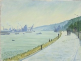 Route de l'ancien chemin de halage à Rouen - Paysages Picard et Normands