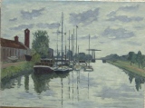 Canal de la Somme à Saint Valéry - Paysages Picard et Normands