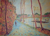Bords de Seine à l' Automne - Paysages d' Ile de France