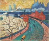 Le Pont de Westminster d'aprés Derain - Paysages d' Ile de France