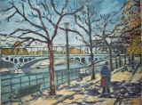 Le pont de Bir Hakeim - Paysages d' Ile de France